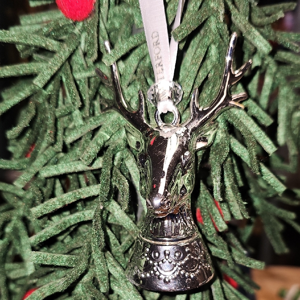 Waterford Stag Head Ornament